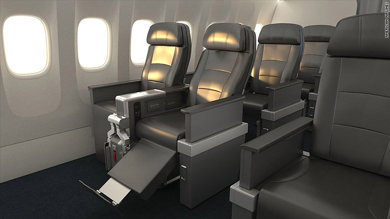 Die neue Premium Economy von AA