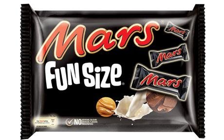 Not so fun: Mars fun size 