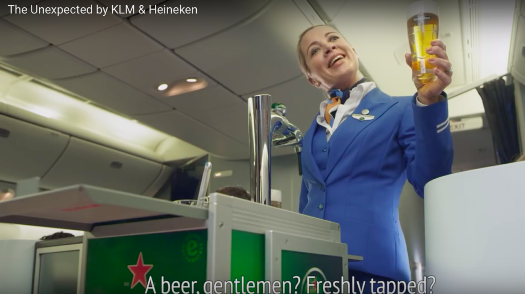 Das Video zur neuen Kampagne von KLM und Heineken