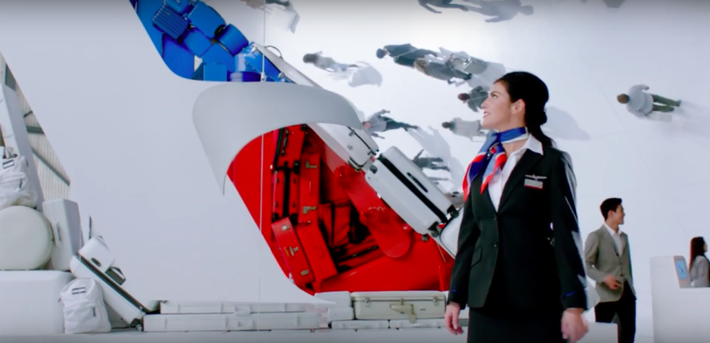 Klassisch und patriotisch: das neue Sicherheitsvideo von American Airlines