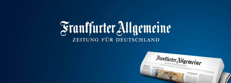 Die Frankfurter Allgemeine ist eine der Topzeitungen in Deutschland