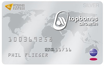 Sofort airberlin Silber Card