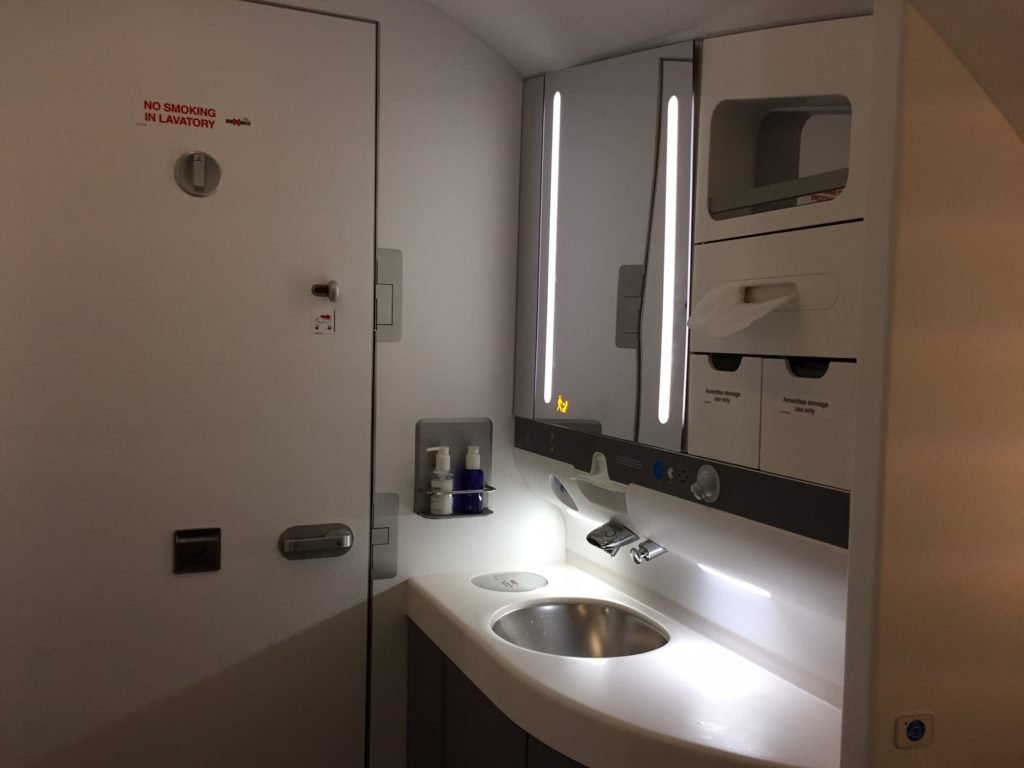 BA A380 Toilette Business