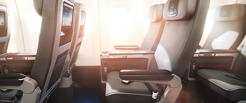 Lufthansa Premium Economy Sitz