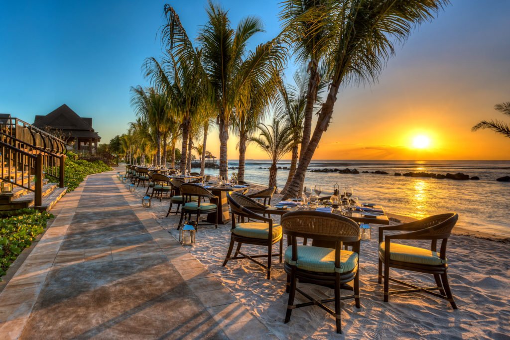Westin Resort & Spa Mauritius Sonnenuntergang