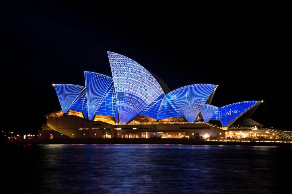 Sydney Oper Nacht
