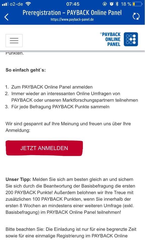 Payback Punkte Durch Umfragen payback punkte durch umfragen