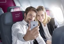 Discover FlyNet: Eurowings Discover erweitert Angebot an Bord chnelles Internet an Bord der Langstrecke mit Discover FlyNetJ / Bild: Görlich