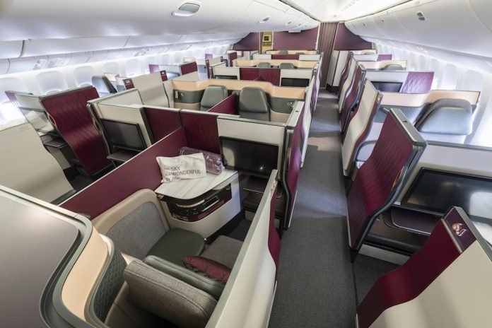 Die Qatar Qsuite fliegt von Berlin, München und Frankfurt