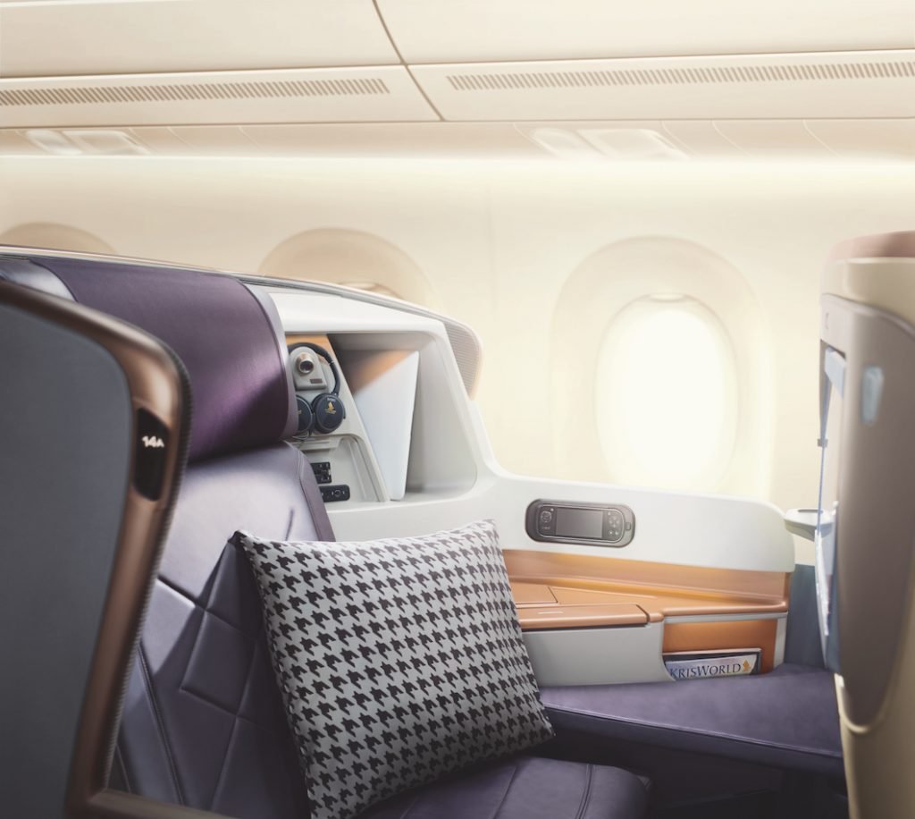 Singapore Airlines A350 Business Class