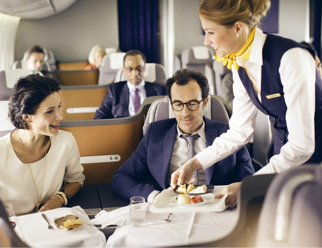 Lufthansa First Class Sale