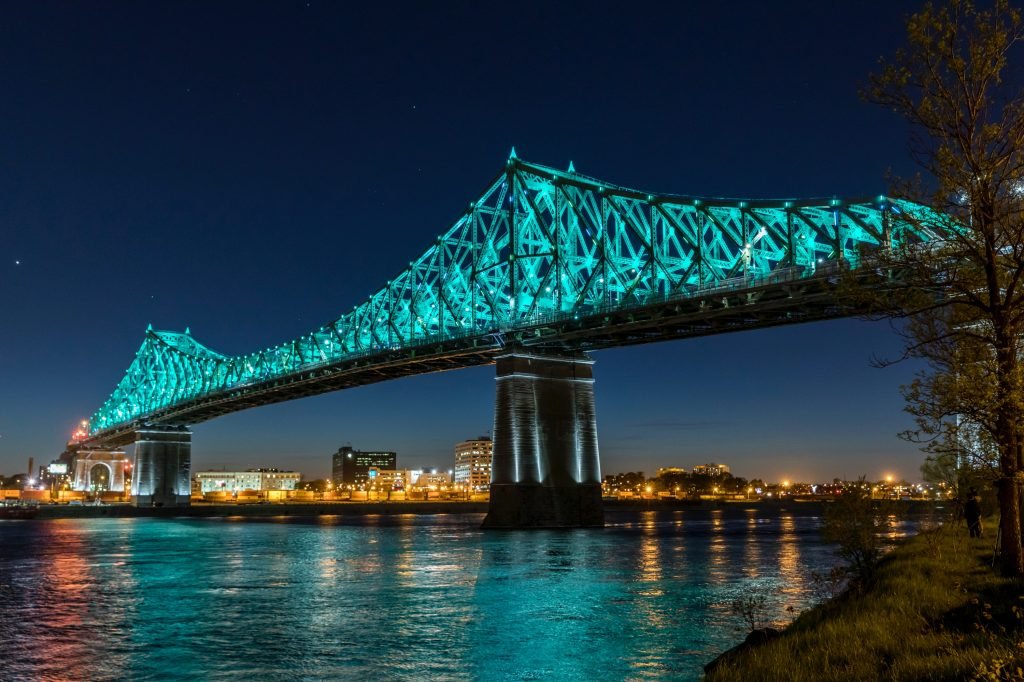Jacques-Cartier-Brücke in Montreal