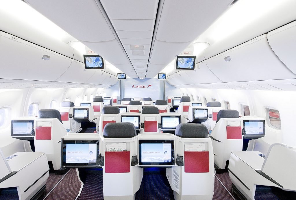 Neue Langstrecken-Kabine - Premium Economy Class© Austrian Airlines Group Claudio Farkasch