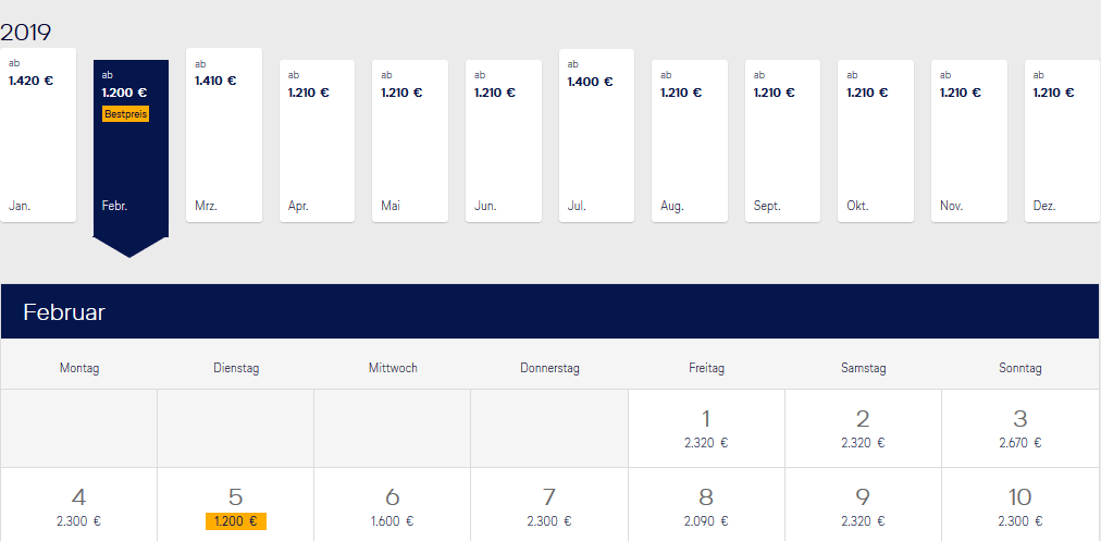 Swiss / Lufthansa Business Class