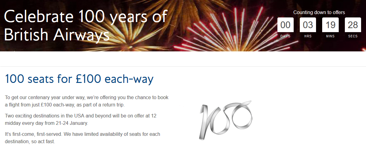 100 Jahre British Airways