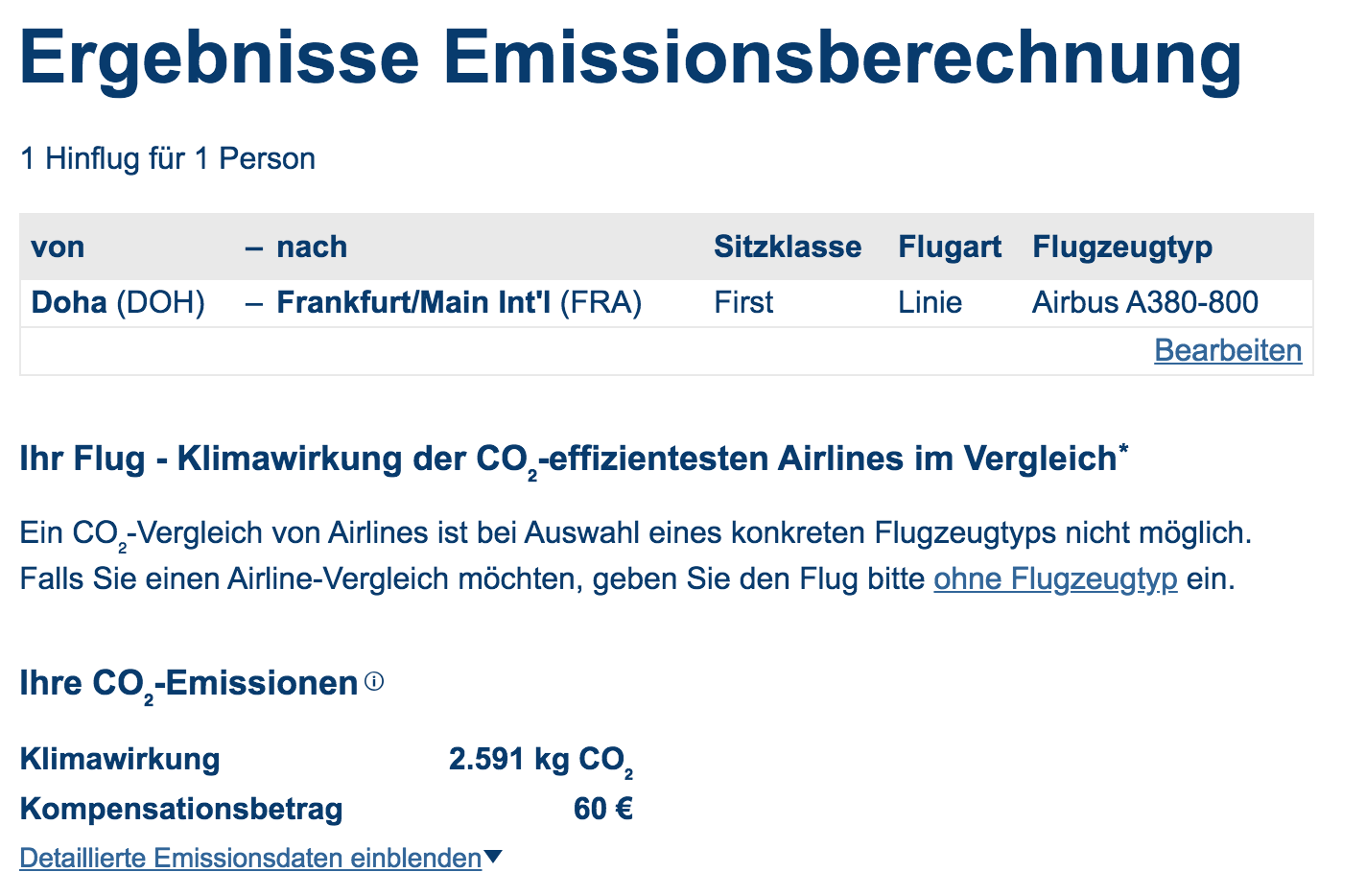 Mit dem Rechner von atmosfair kannst du deinen CO2-Ausstoß berechnen und dazu beitragen, die Umweltbelastung zu reduzieren.