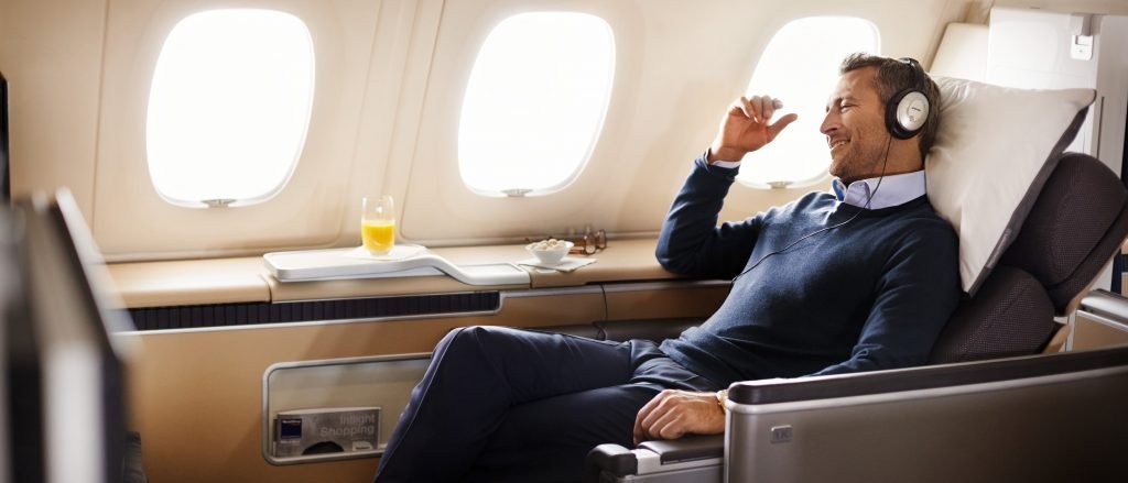 Lufthansa First Class nach Miami 