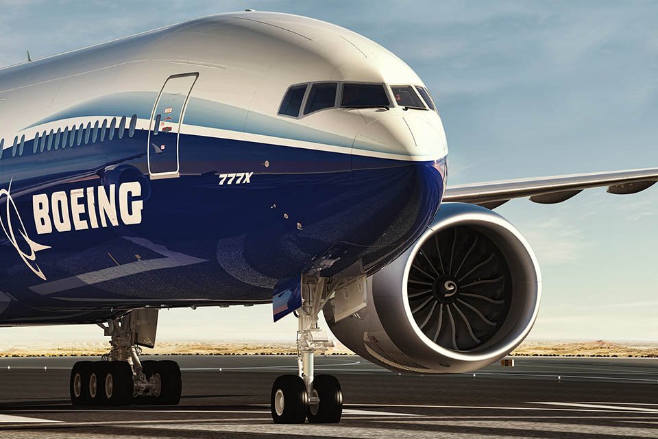 Boeing 777X Einklappbare Flügel für maximale Effizienz