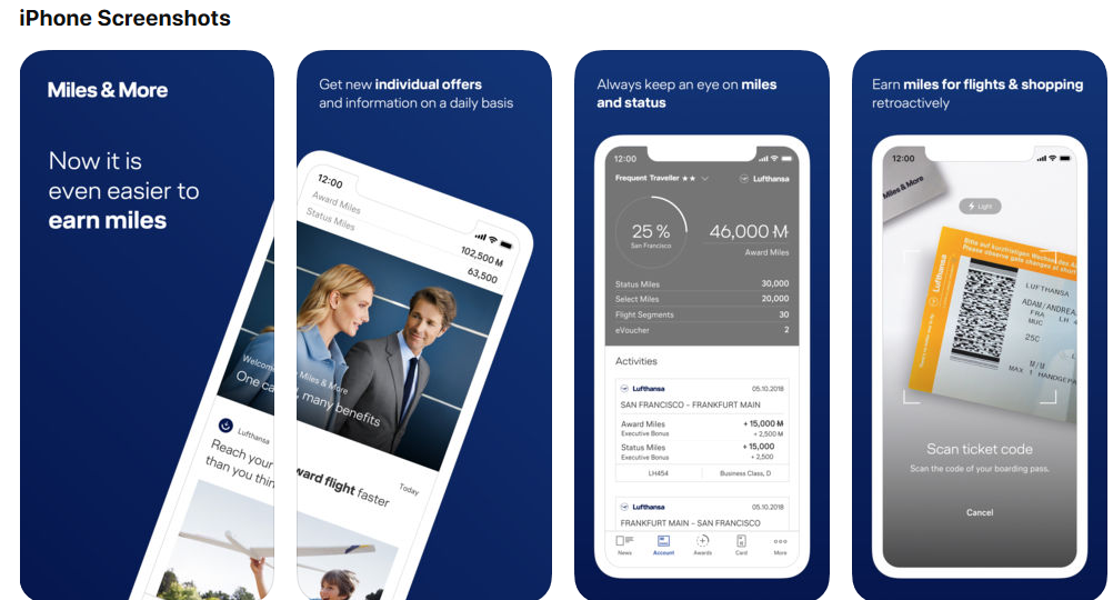 Miles and More App