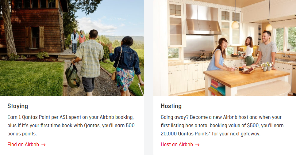 Meilen sammeln bei Airbnb