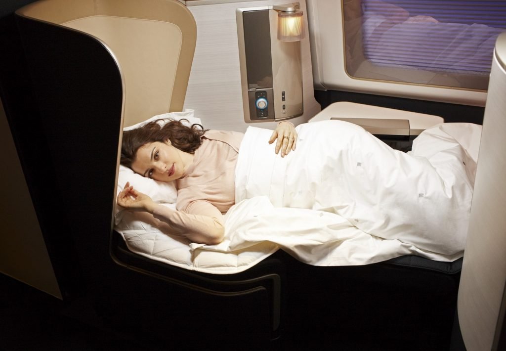 First Class nach Amerika