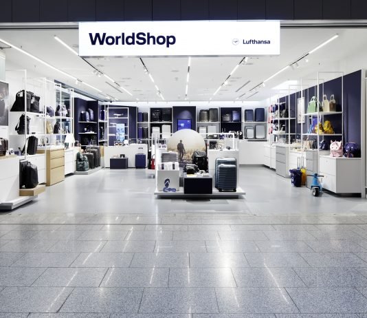 Neuer Lufthansa WorldShop in Frankfurt