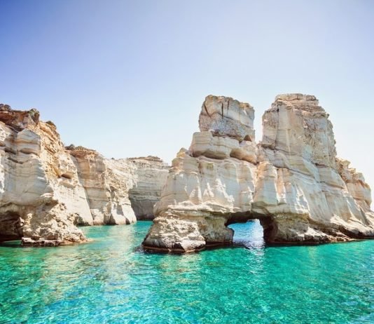 Kleftiko Beach auf Milos Griechenland