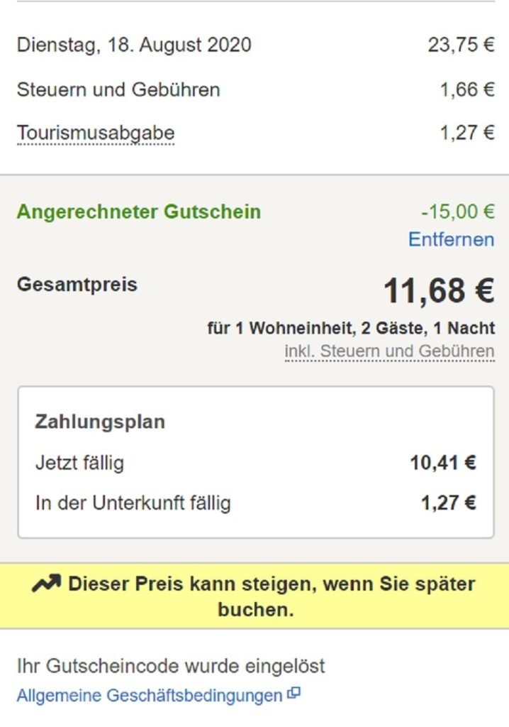 Hotels.com Gutscheincode