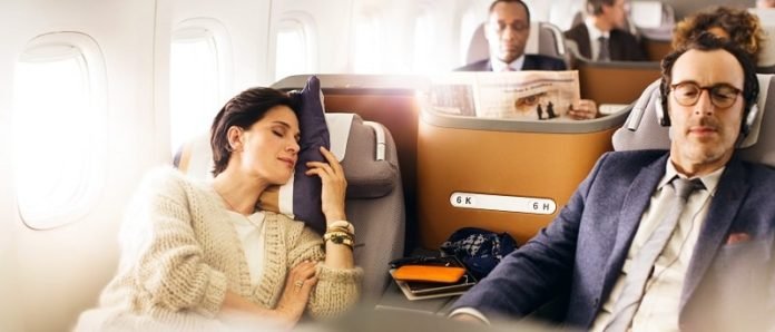Lufthansa Business Class in die USA 2021