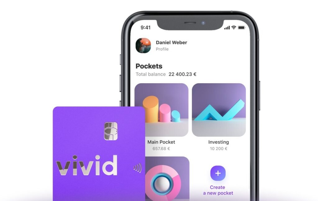 Vivid Money App und VISA Karte