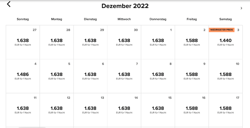 Preise Dezember 2022 Al Maha Resort & Spa Dubai