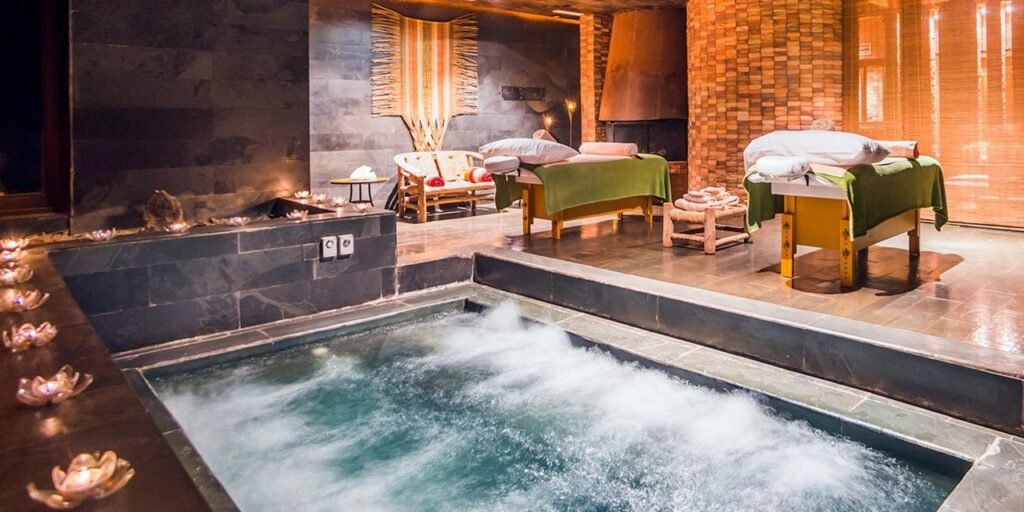 Entspannung im Wellnessbereich des Nayara Alto Atacama Resorts 