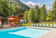 Reise Deals der Woche: Rügen, Baden Baden & Französische Alpen Hotel Le Refuge des Aiglons in Chamonix - Außenpool