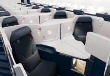 Air France stellt neue Business Class vor Air France hat ihren neuen Business Class-Sitz für Langstreckenflüge vorgestellt