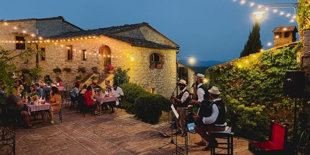 Romantisches Dinner im Il Borgo di Vescine