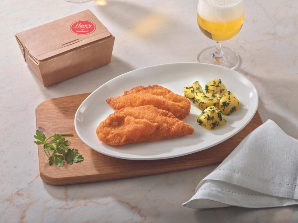 Wiener Schnitzel / Austrian Airlines