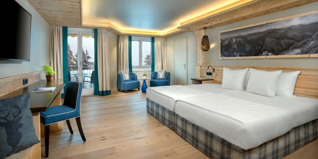 Hotel Seehof in Davos - Zimmermeispiel