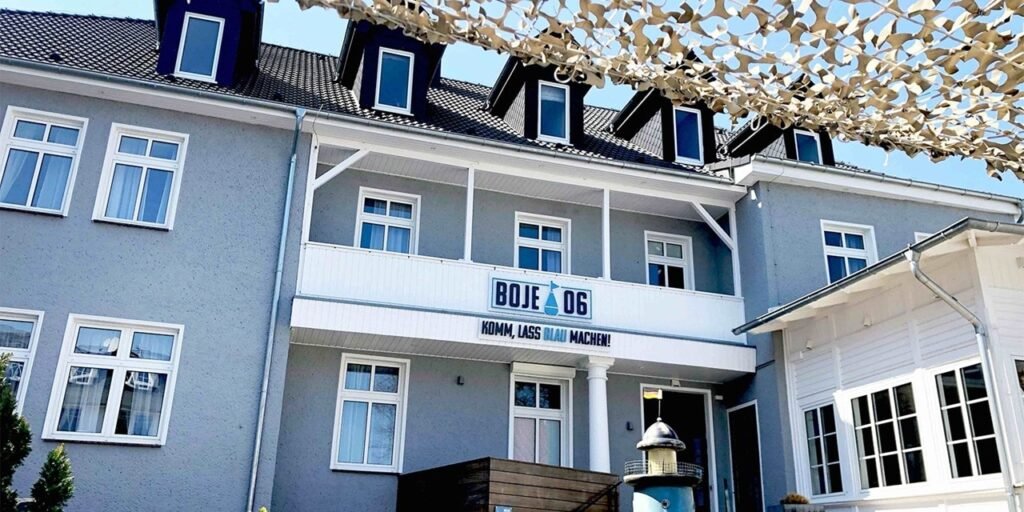 Außenansicht vom Hotel Boje06 Usedom