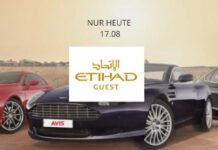 20.000 Bonusmeilen von Etihad und 15% Rabatt 20.000 Bonusmeilen von Etihad und 15% Rabatt bei Avis