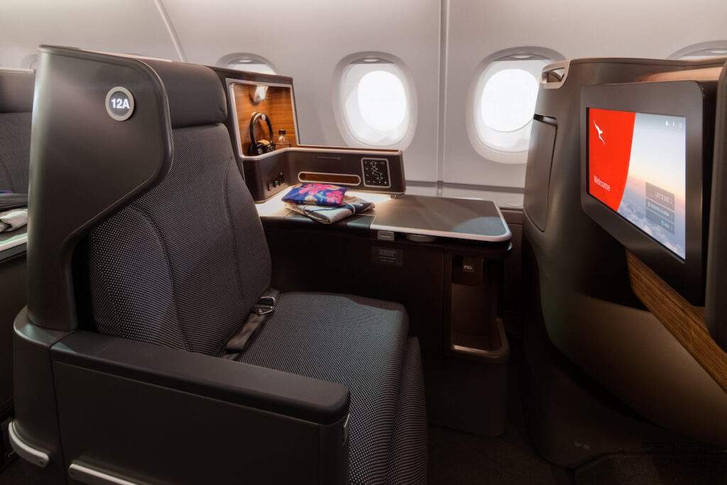 Qantas A30 Business Class 