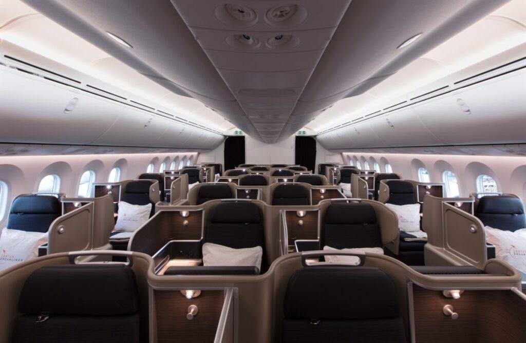 Qantas 787-9 Business Class