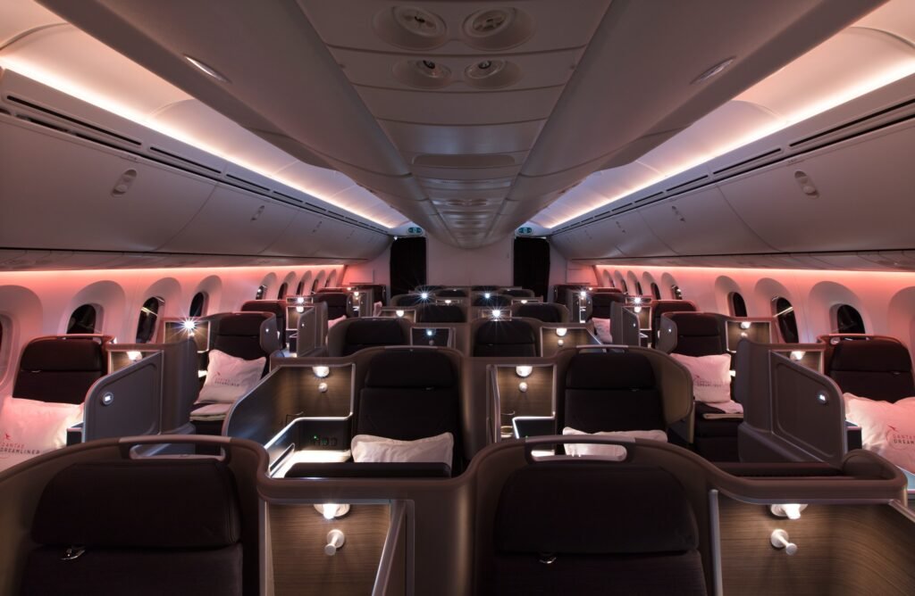 Qantas Boeing-787 First Class