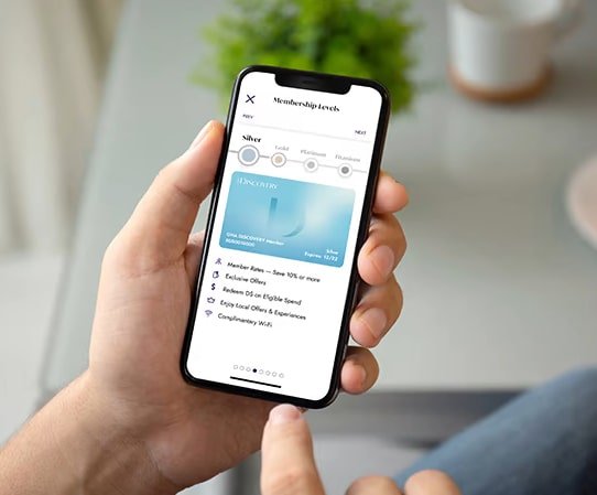 GHA DISCOVERY APP - Informative Programmbildschirme