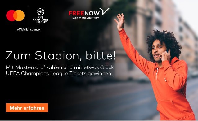 FREE: NOW Gewinnspiel UEFA Champions League