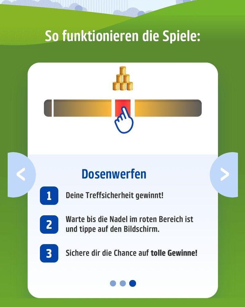 Der PAYBACK Rummelspaß: Dosenwerfen