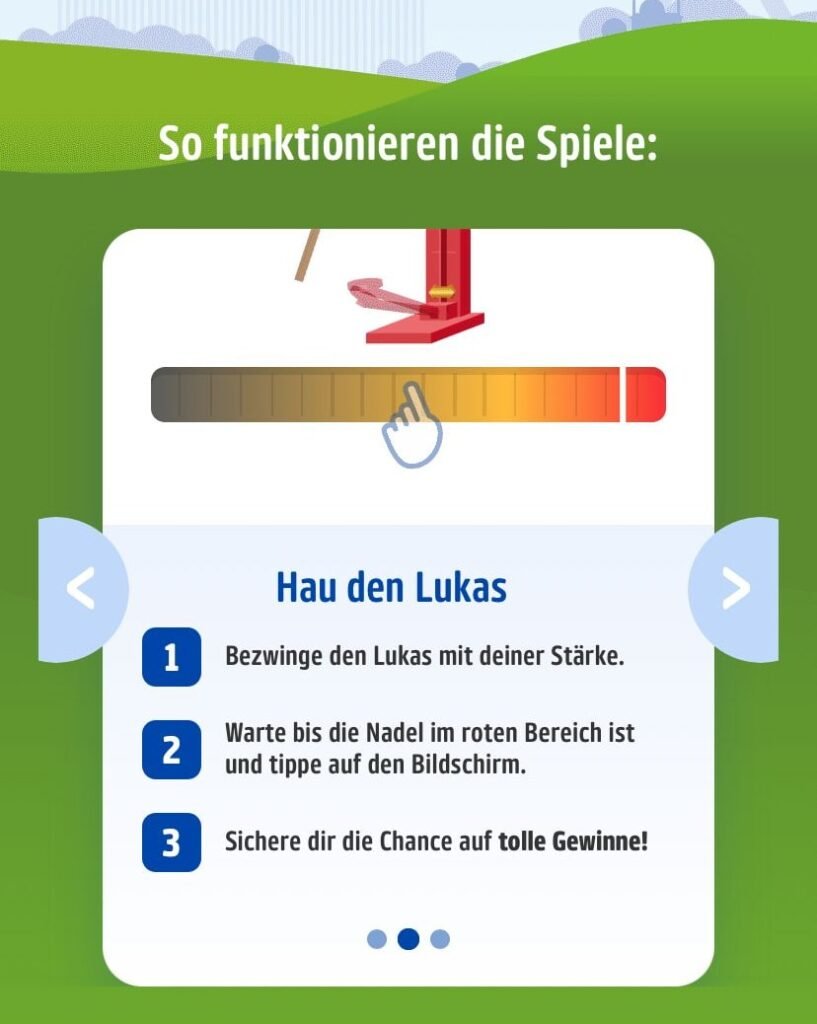 Der PAYBACK Rummelspaß: Hau den Lukas