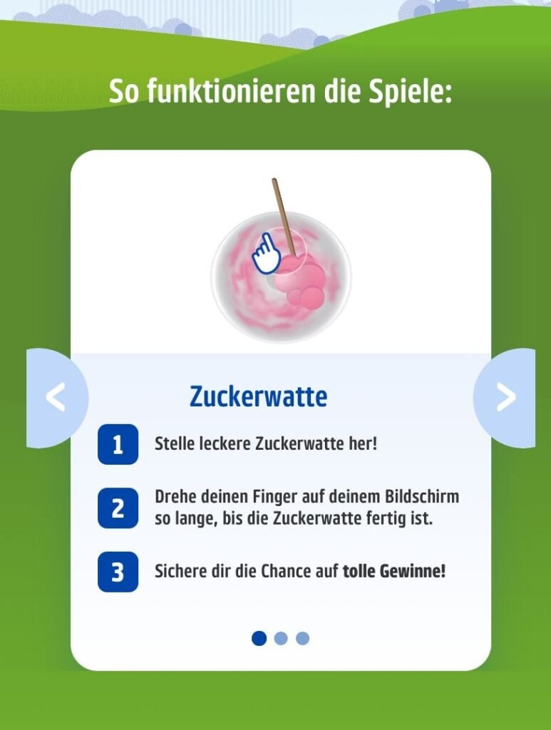 Der PAYBACK Rummelspaß: Zuckerwatte drehen 