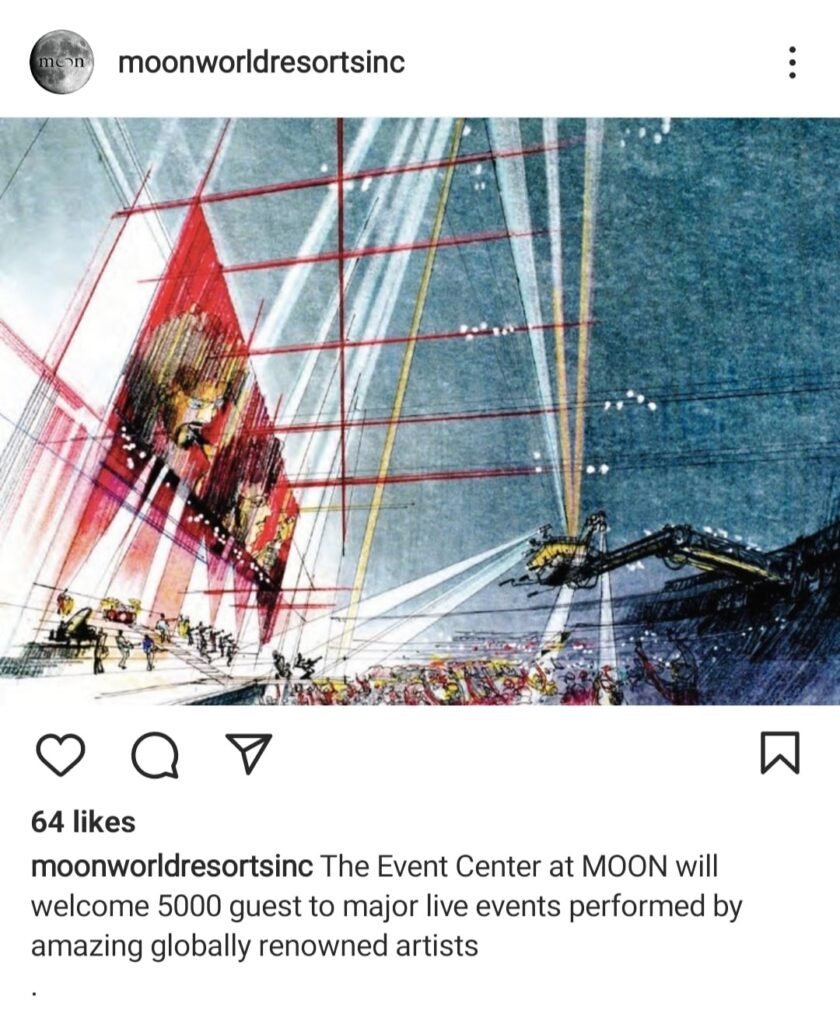 Das erste Moon World Resort in Dubai / Bildquelle: Instagram @moonworldresortsinc