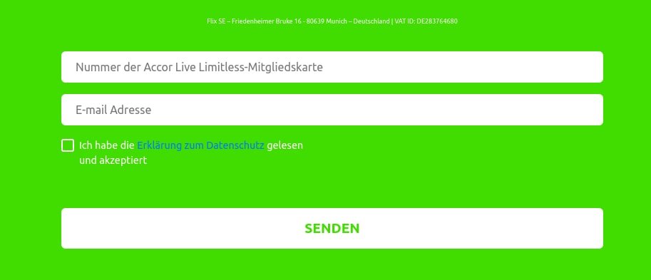 Formular 10% FlixBus-Gutschein
