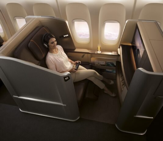 Doppelt punkten mit Marriott und Singapore Airlines Singapore Airlines - Business Class